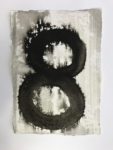 Eight, 2017, ink on paper