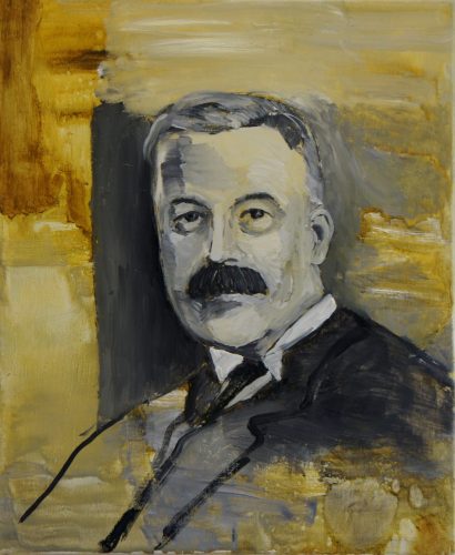 Portrait of an unknown man, 2013, 55x45 cm