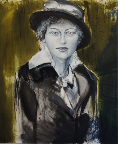 Portrait of an unknown woman, 2013, 110x90 cm